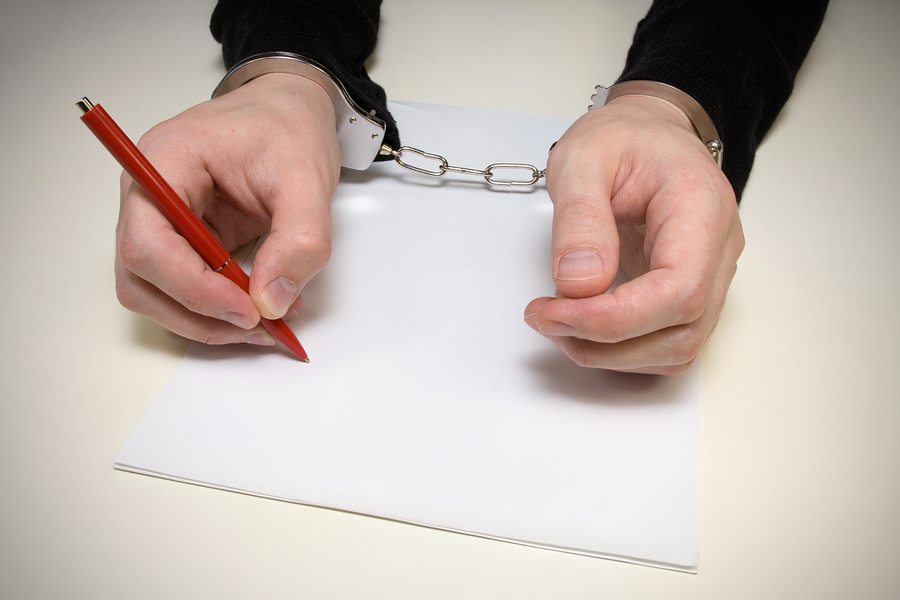 criminak confession.